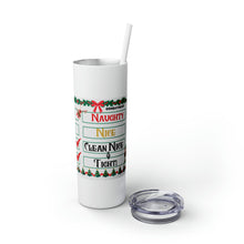 Load image into Gallery viewer, Naughty  Holiday Tumbler