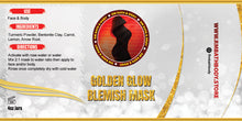 Load image into Gallery viewer, Golden Glow Blemish Mask (formerly Turmeric Face Mask)